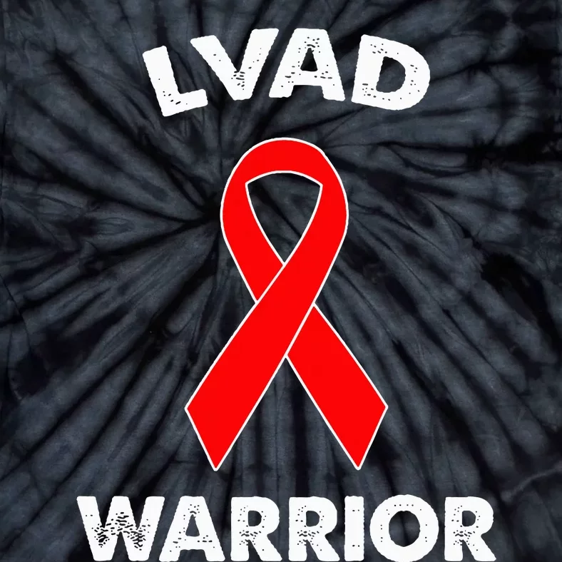 LVAD Warrior  Redribbon Day LVAD Tie-Dye T-Shirt