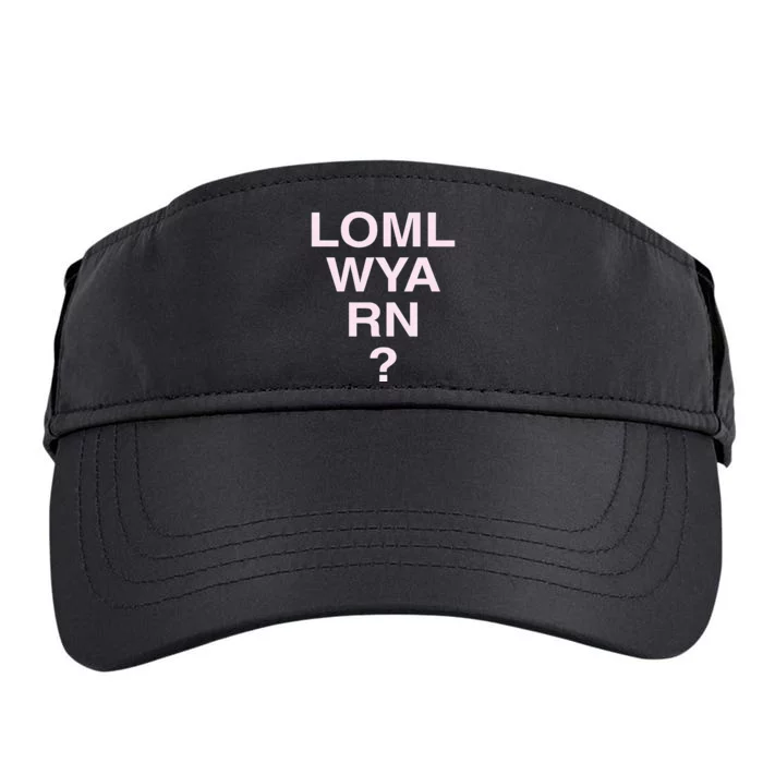 Loml Wya Rn Adult Drive Performance Visor