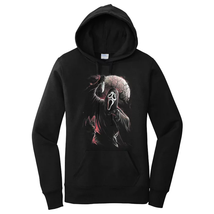 Let's Watch Scary Movies Horror Movies Scary Women's Pullover Hoodie