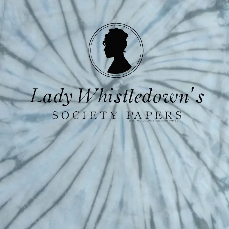 Lady Whistledowns Society Papers Tie-Dye T-Shirt