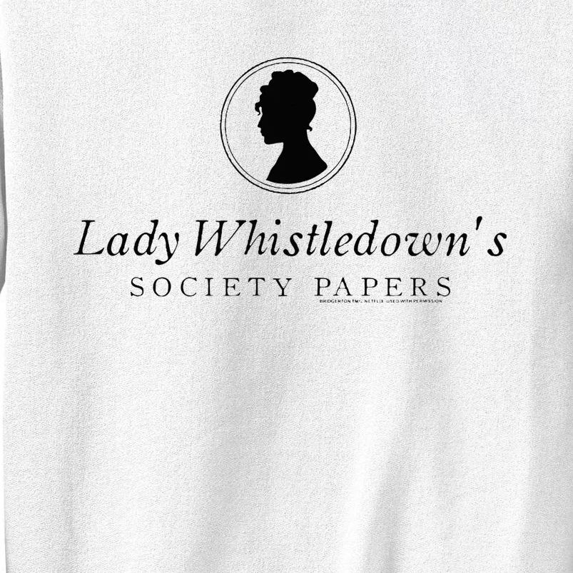 Lady Whistledowns Society Papers Sweatshirt