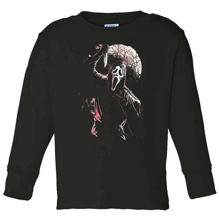 Lets Watch Scary Movies Horror Movies Scary Toddler Long Sleeve Shirt