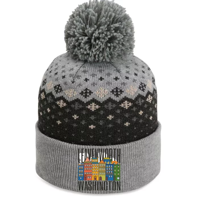 Leavenworth Washington State The Baniff Cuffed Pom Beanie