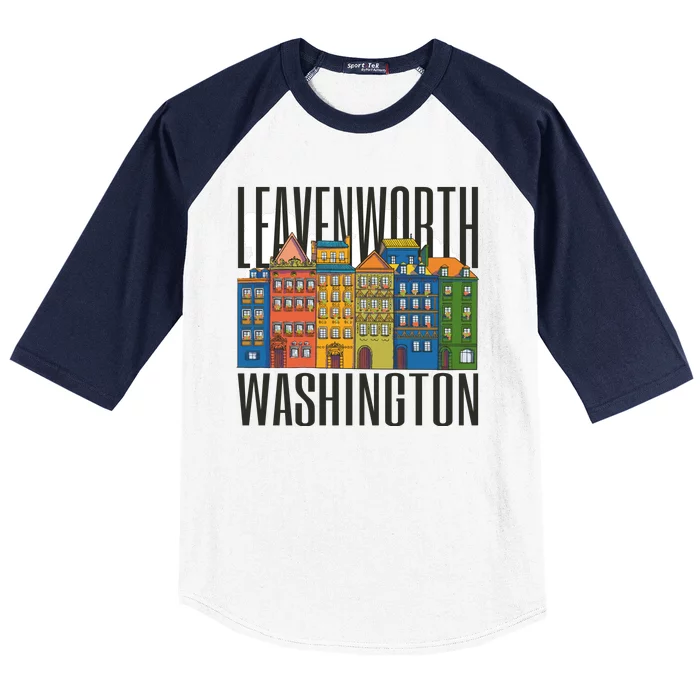 Leavenworth Washington State Baseball Sleeve Shirt