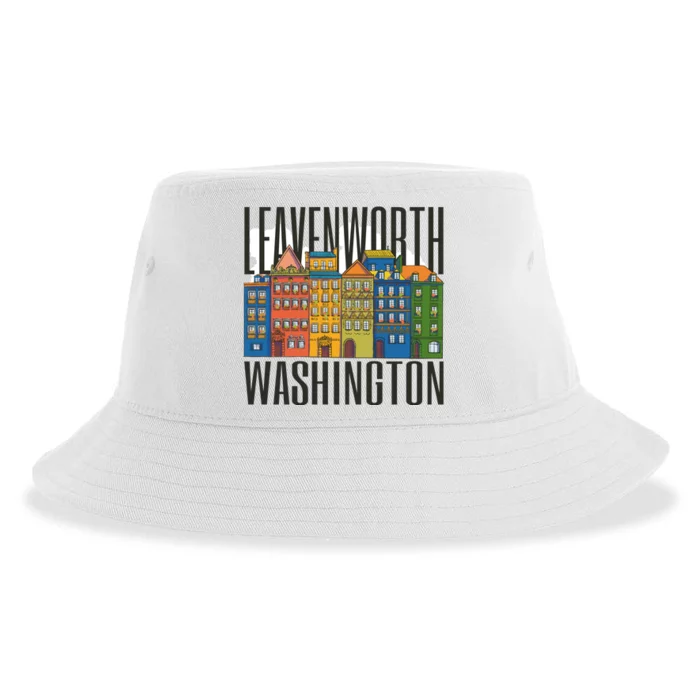 Leavenworth Washington State Sustainable Bucket Hat