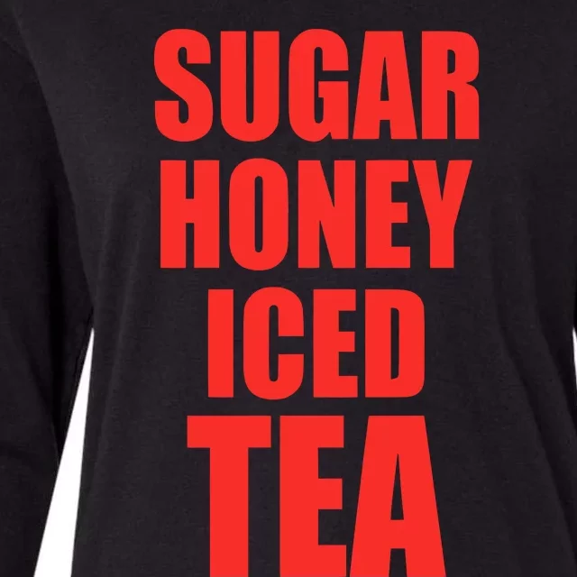 Latto’S Wearing Sugar Honey Iced Tea Womens Cotton Relaxed Long Sleeve T-Shirt