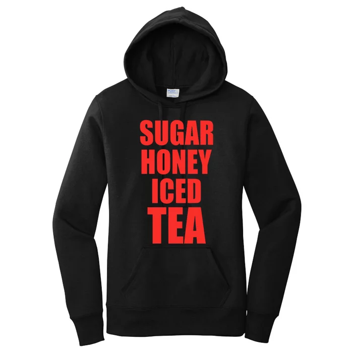 Latto’S Wearing Sugar Honey Iced Tea Women's Pullover Hoodie