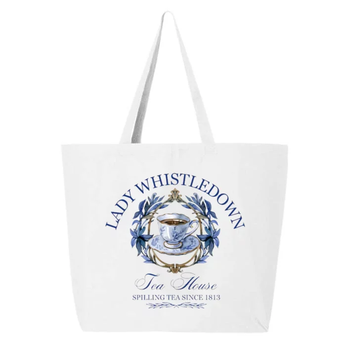 Lady Whistledown Tea House Spilling Tea Since 1813 25L Jumbo Tote