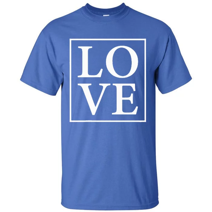 Love Word Unique Inside Box Tall T-Shirt