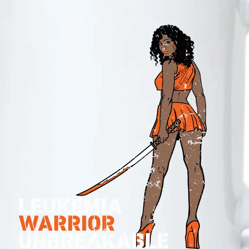 Leukemia Warrior Unbreakable Blood Cancer Awareness Melanin Gift Black Color Changing Mug