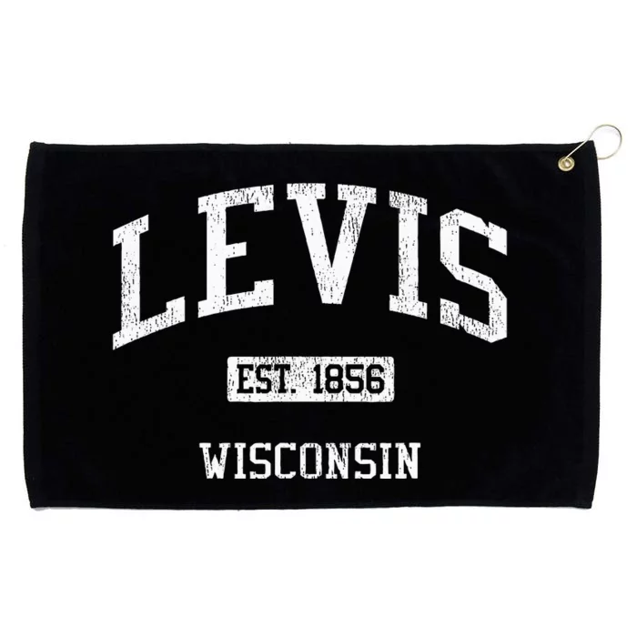 Levis Wisconsin Wi Vintage Athletic Sports Grommeted Golf Towel