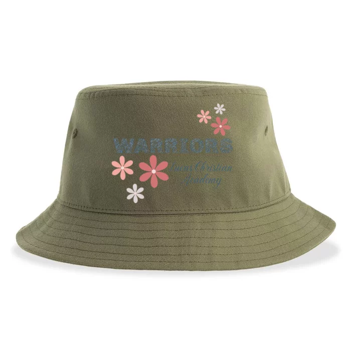 Lca Warriors With Flowers Gift Sustainable Bucket Hat