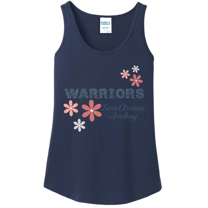 Lca Warriors With Flowers Gift Ladies Essential Tank