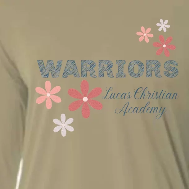 Lca Warriors With Flowers Gift Cooling Performance Long Sleeve Crew