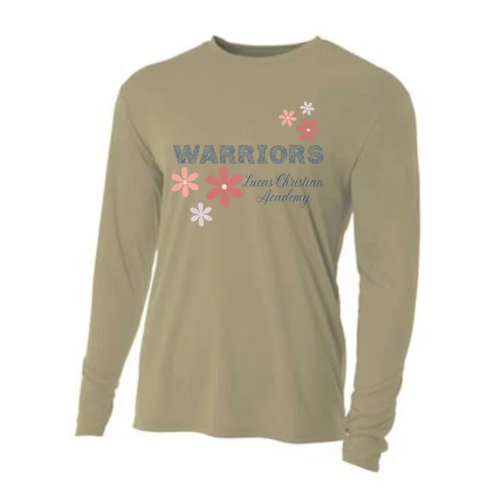 Lca Warriors With Flowers Gift Cooling Performance Long Sleeve Crew