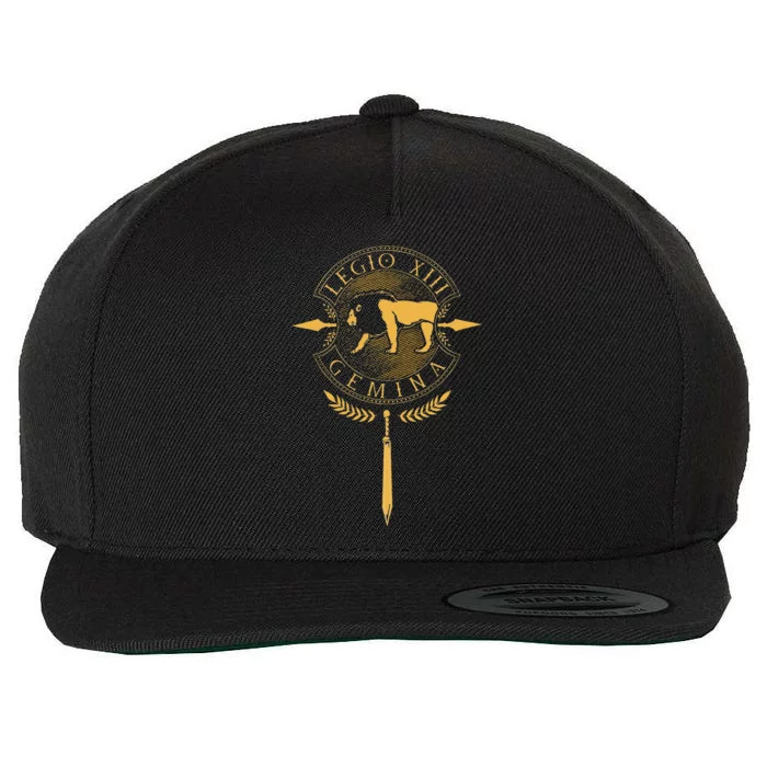 Legio XIII Gemina  Roman Legion Wool Snapback Cap