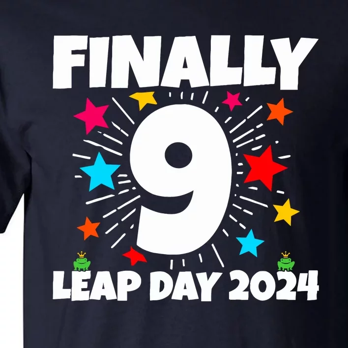 Leap Year 2024 36th Birthday Leap Day Birthday 2024 Tall T-Shirt