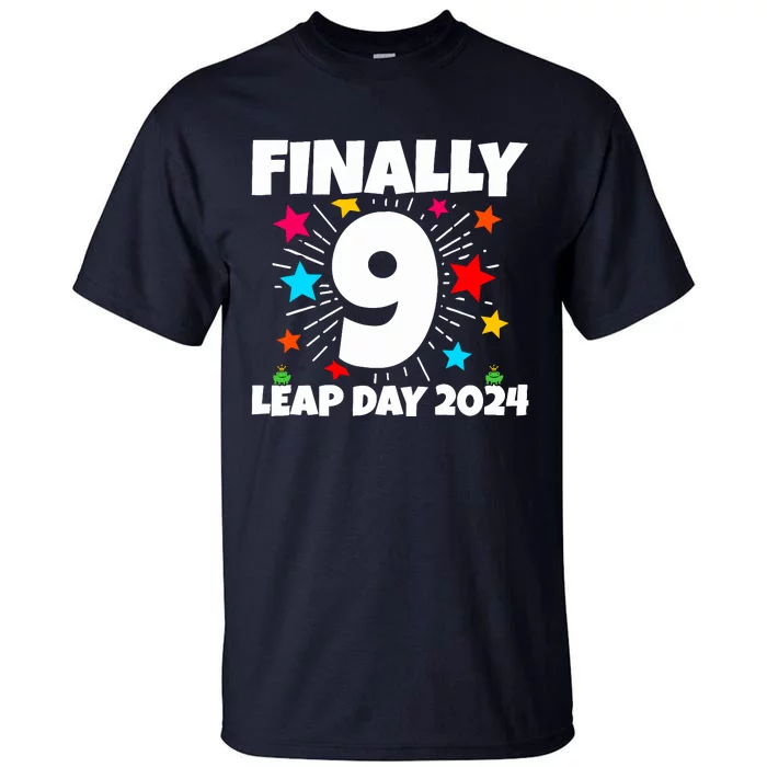 Leap Year 2024 36th Birthday Leap Day Birthday 2024 Tall T-Shirt