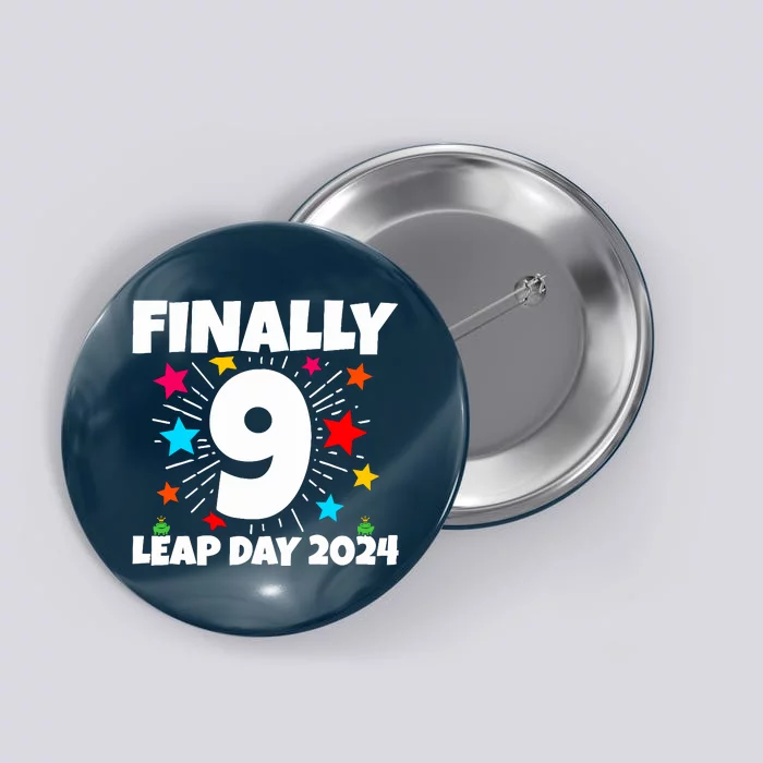 Leap Year 2024 36th Birthday Leap Day Birthday 2024 Button