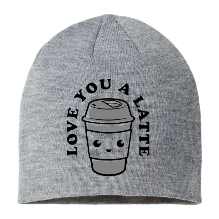 Love You A Latte 8 1/2in Sustainable Knit Beanie