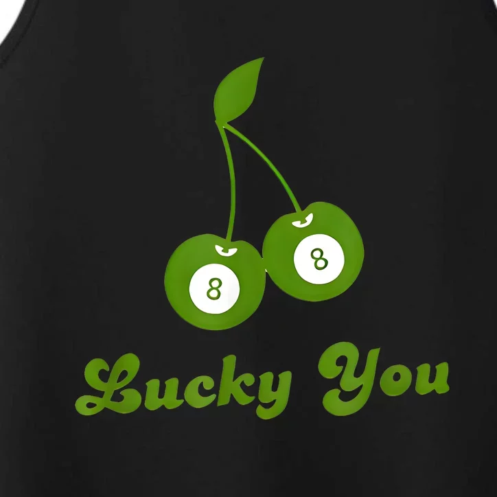 Lucky You Baby 8 Ball Cherry Baby Performance Tank