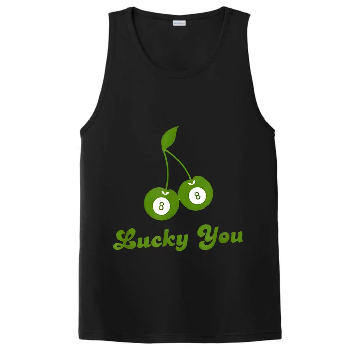 Lucky You Baby 8 Ball Cherry Baby Performance Tank