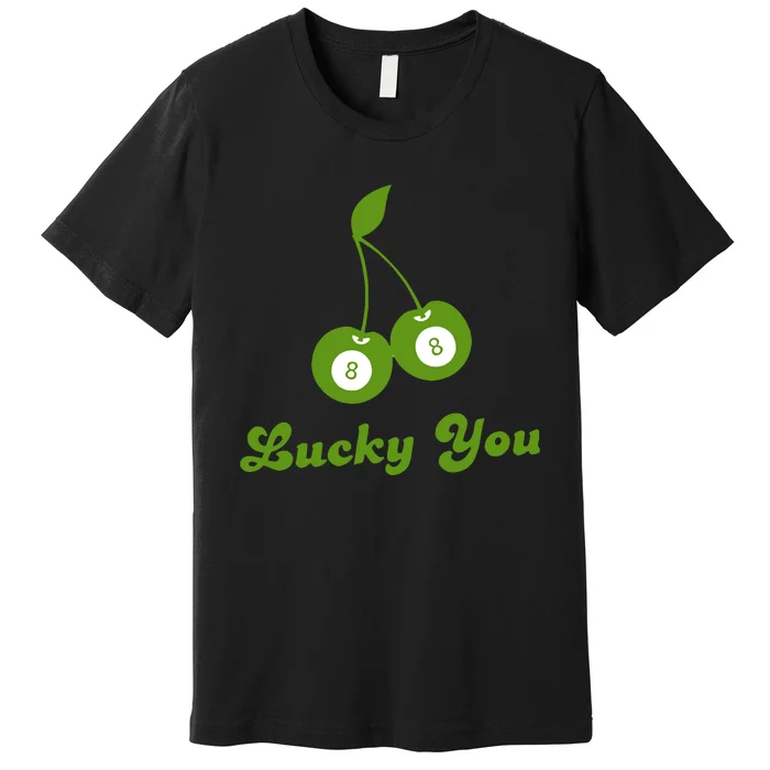 Lucky You Baby 8 Ball Cherry Baby Premium T-Shirt