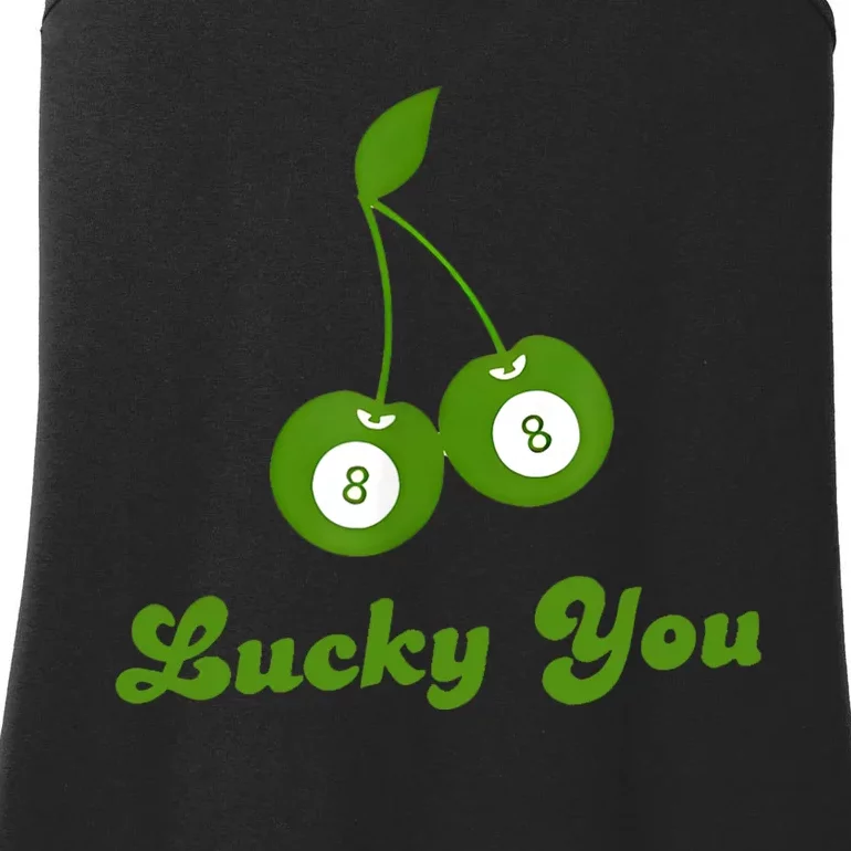 Lucky You Baby 8 Ball Cherry Baby Ladies Essential Tank