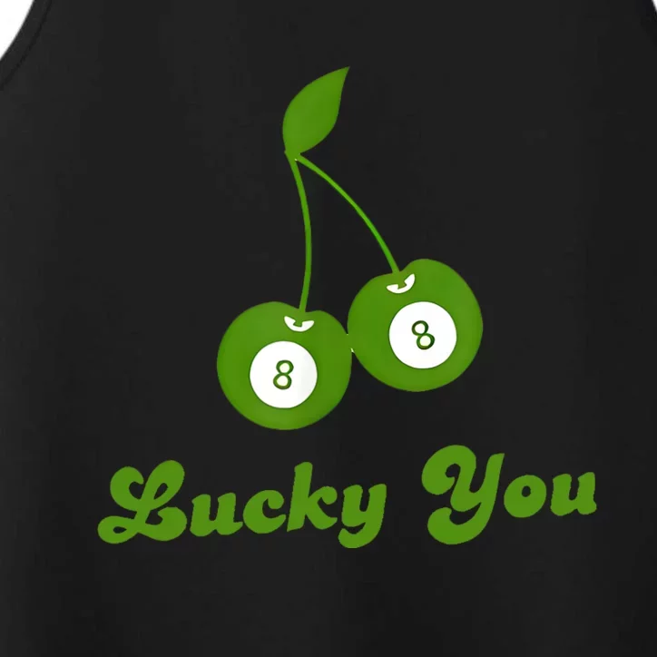 Lucky You Baby 8 Ball Cherry Baby Performance Tank