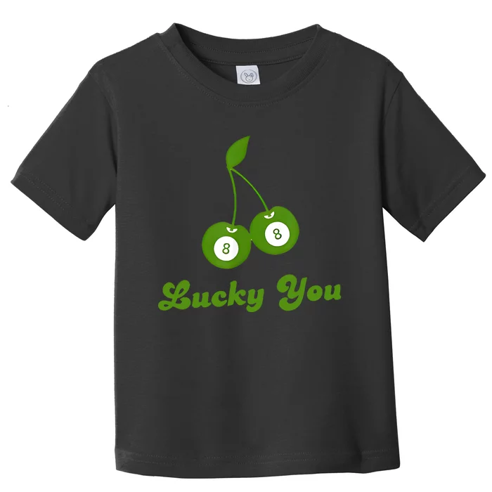 Lucky You Baby 8 Ball Cherry Baby Toddler T-Shirt