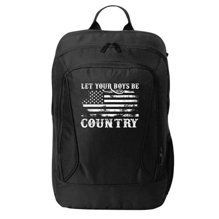 Let Your Be Country Flag Usa Country Music City Backpack