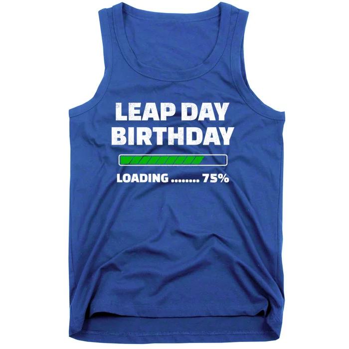 Leap Year Birthday Cool Gift Feb 29th Birthday Cool Gift Leap Day Birthday Great Tank Top