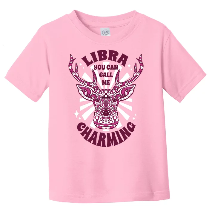 Libra You Can Call Me Charming Toddler T-Shirt