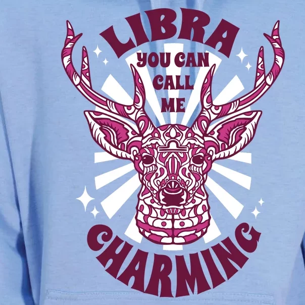 Libra You Can Call Me Charming Unisex Surf Hoodie