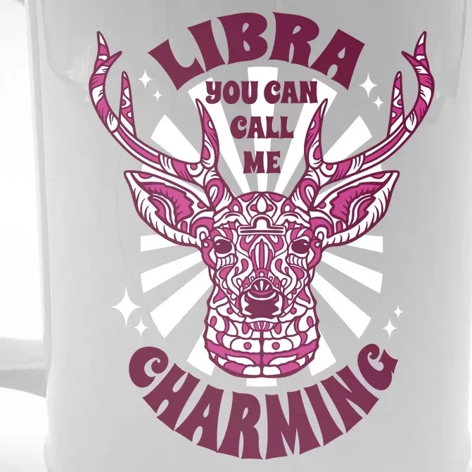 Libra You Can Call Me Charming Front & Back Beer Stein