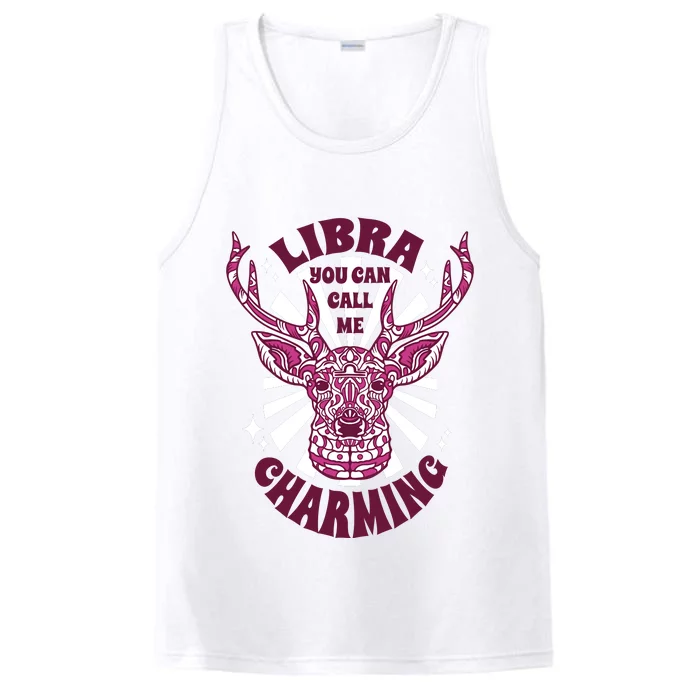 Libra You Can Call Me Charming Performance Tank