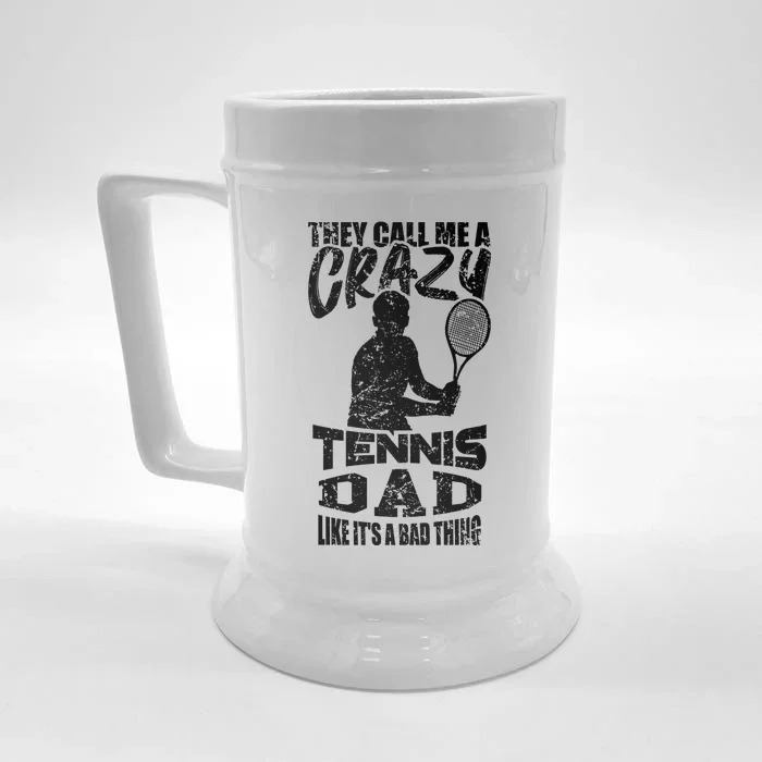 Love You Dad Bad Jokes Funny Fathers Day Dads Gift Front & Back Beer Stein