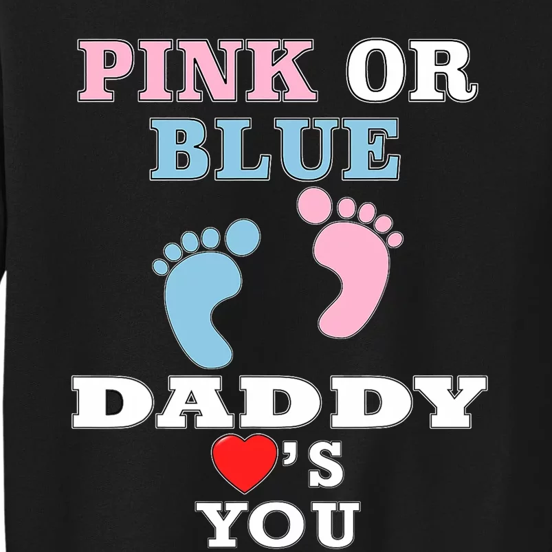 Loves You Dad Gender Reveal Baby Shower Sweatshirt