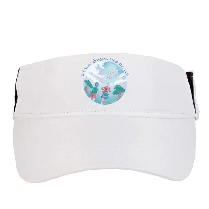 Let Your Dreams Lead The Way Travel Adult Drive Performance Visor