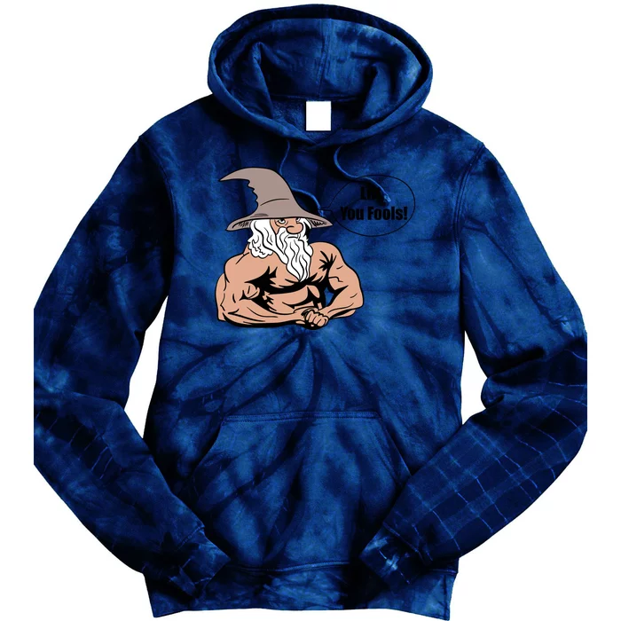 Lift You Fools Wizard Weightlifting Bodybuilding Gym Fitness Tie Dye Hoodie