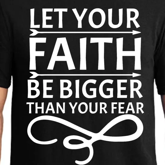 Let Your Faith T Pajama Set