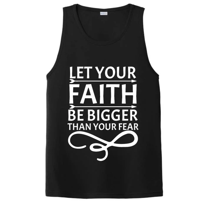 Let Your Faith T Performance Tank