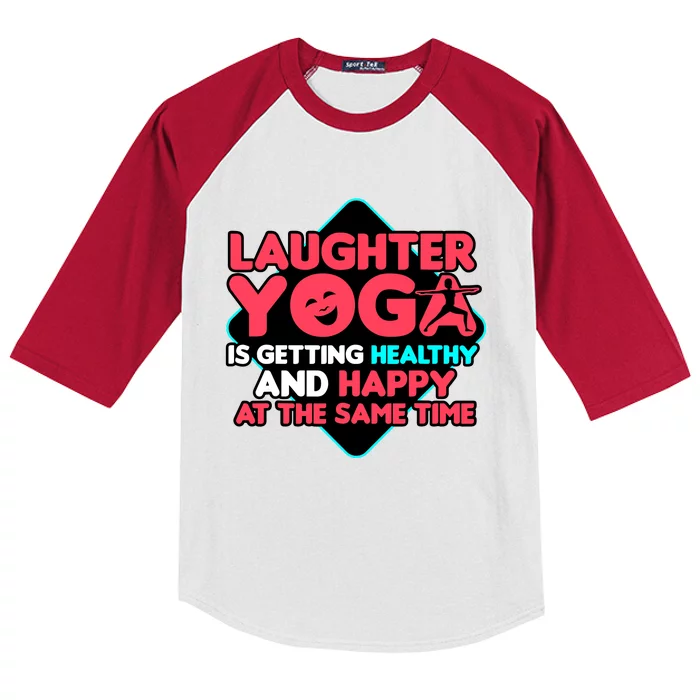 Laughter Youga Is Getting Healthy And Happy At The Same Time Kids Colorblock Raglan Jersey