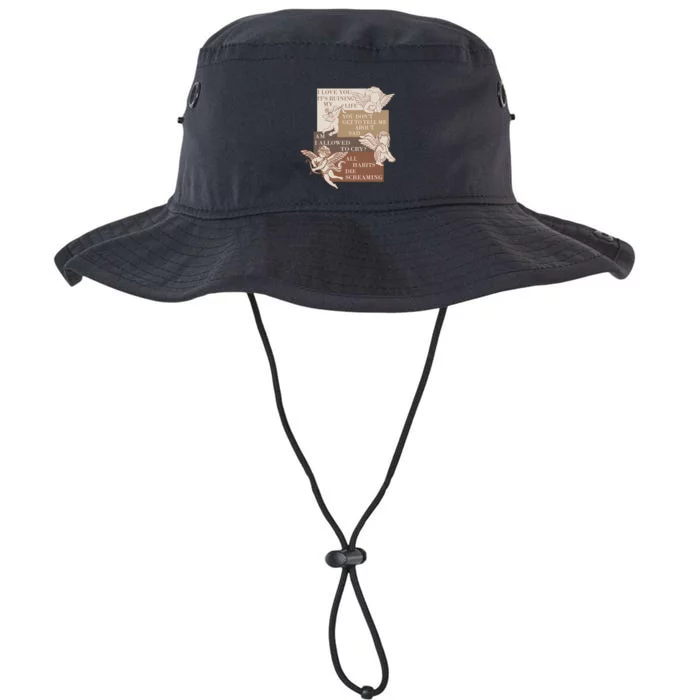 Love You Its Ruining My Life Ttpd Legacy Cool Fit Booney Bucket Hat