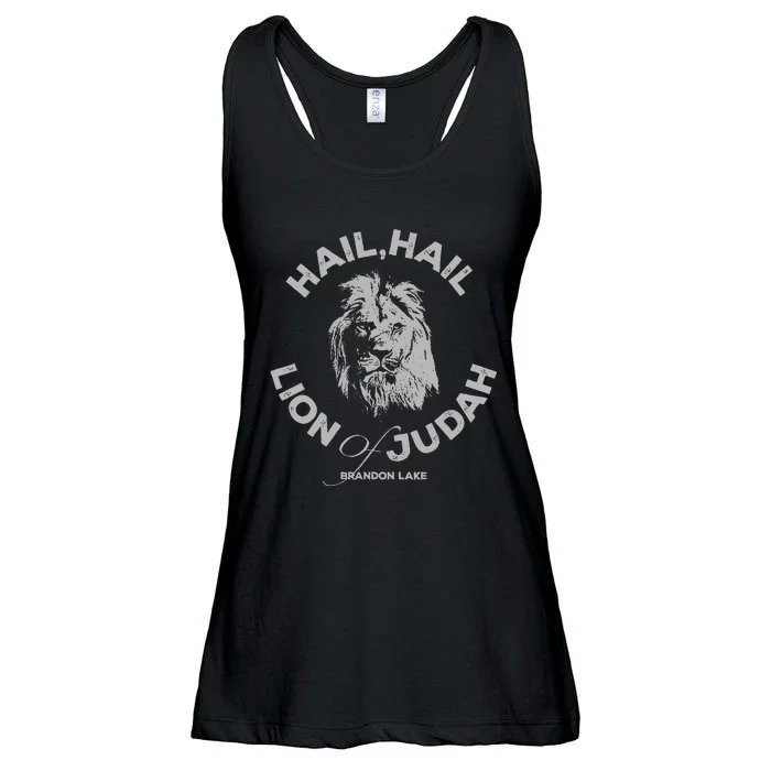 Let Your Lion Out Hail Lion Of Judah Ladies Essential Flowy Tank