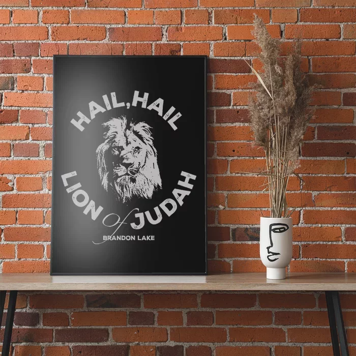 Let Your Lion Out Hail Lion Of Judah Poster