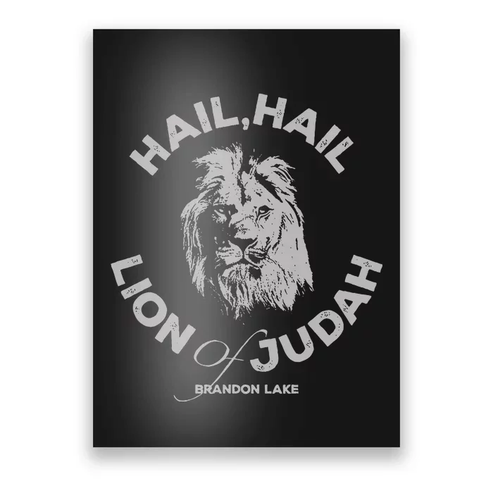 Let Your Lion Out Hail Lion Of Judah Poster