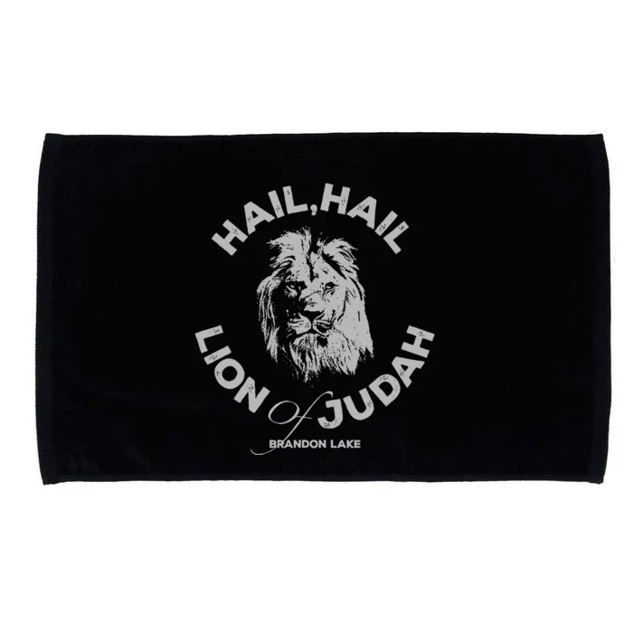 Let Your Lion Out Hail Lion Of Judah Microfiber Hand Towel