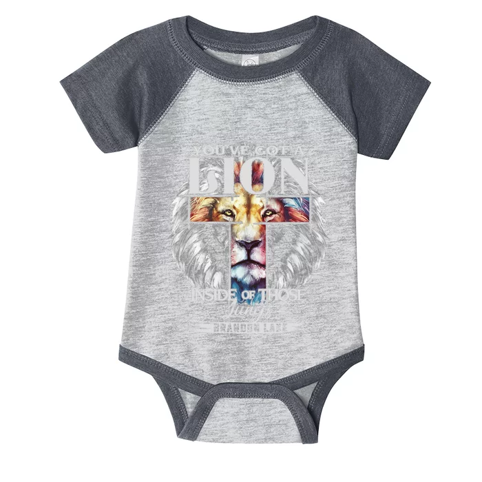 Let Your Lion Out Merch Praise Jesus Infant Baby Jersey Bodysuit