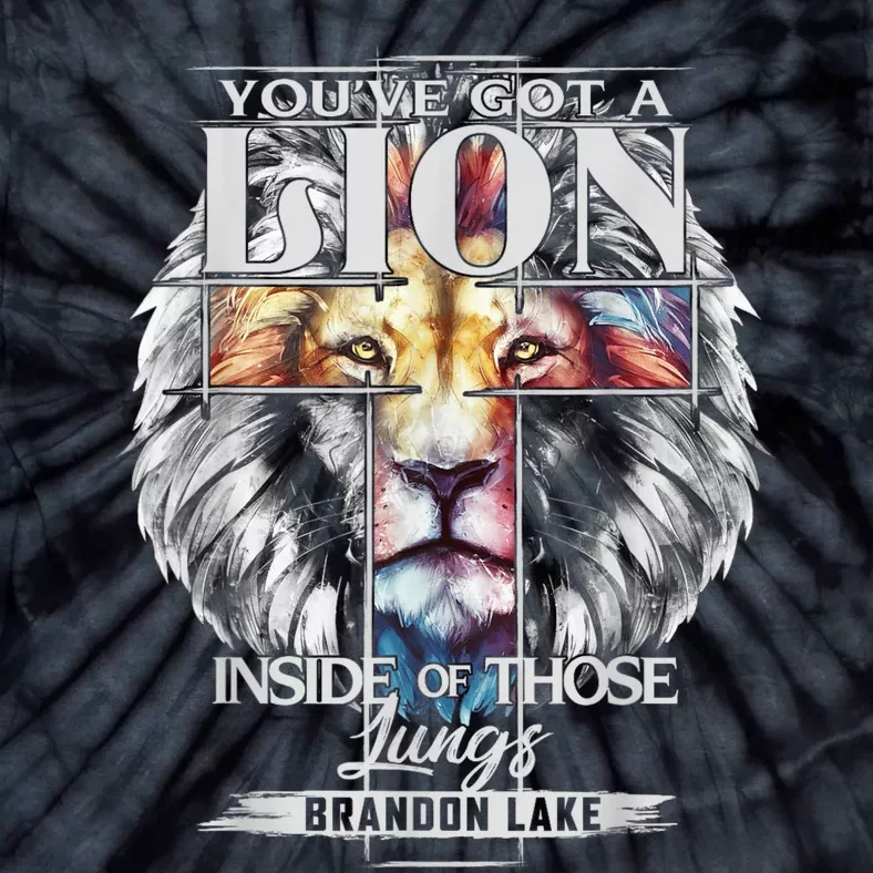 Let Your Lion Out Brandonlake Merch Praise Jesus Tie-Dye T-Shirt